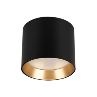 Светильник SP-BISCOTTO-R90-8W Warm3300-MIX (BK-GD, 80 deg, 230V) (Arlight, IP54 Металл) | Arlight 055025