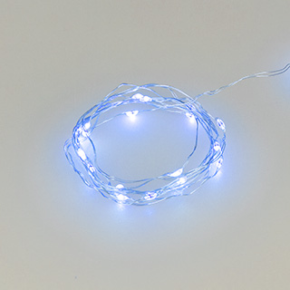 Светодиодная гирлянда ARD-DEW-HOME-2000-CLEAR-20LED-STD Blue (1.5V, Battery Pack, Cork) (Ardecoled, IP20) | Arlight 048699