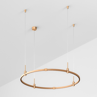 Основание ART-APRIORI-ROUND-HANG-R1000 (GD) (Arlight, IP20 Металл) | Arlight 048474
