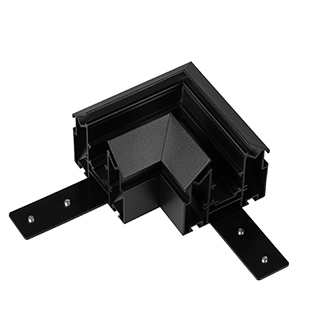 Коннектор угловой MAG-ORIENT-CON-2653-STR-G-L90 (BK) (Arlight, IP20 Металл) | Arlight 054168