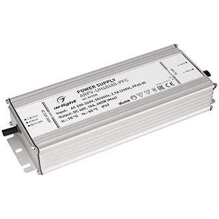 Блок питания ARPV-UH48480-PFC (48V, 10A, 480W) (Arlight, IP67 Металл, 7 лет) | Arlight 031035