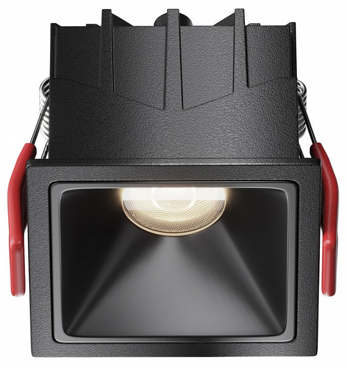 Встраиваемый светильник Maytoni Alfa LED DL043-01-10W4K-SQ-B-1 | Maytoni MYDL043-01-10W4K-SQ-B-1