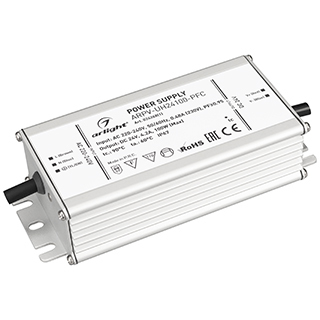 Блок питания ARPV-UH24100-PFC (24V, 4.2A, 100W) (Arlight, IP67 Металл, 7 лет) | Arlight 024268(1)