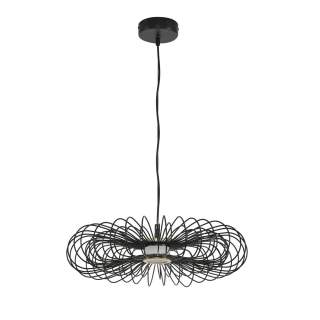 8301/9L LEDIO черный, металл/акрил Подвес LED 9W 3000K 220V CAMOMILE | Lumion LN8301/9L