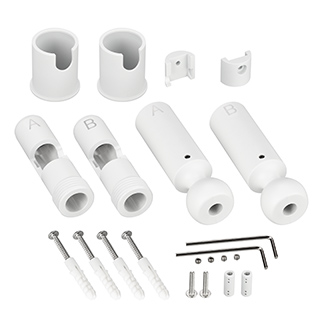 Крепление ARL-WAVE-1815-S-2-ENDCAP White (Arlight, Металл) | Arlight 057584