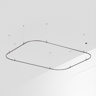 Основание ART-APRIORI-RECTANGLE-SOFT-HANG-4500x3500 (BK) (Arlight, IP20 Металл) | Arlight 048539