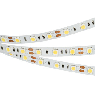 Лента RT 2-5000 12V White5500 2x (5060, 300 LED, LUX) (Arlight, 14.4 Вт/м, IP20) | Arlight 026778(B)