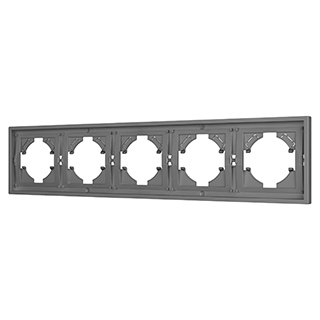 Рамка пластиковая FRM-TENDO-PL-5-GR (Arlight, -) | Arlight 053853