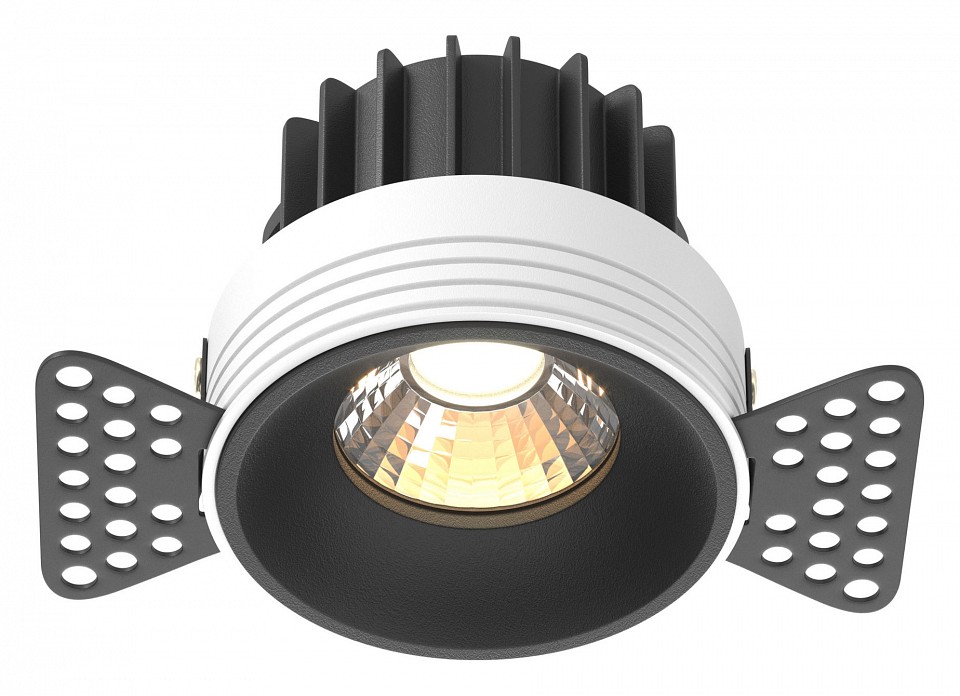 Встраиваемый светильник Maytoni Round DL058-12W3K-TRS-B | Maytoni MYDL058-12W3K-TRS-B