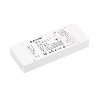 INTELLIGENT ARLIGHT Диммер SMART-PWM-102-72-SH-PS-SUF (12-48V, 2x7A, 2.4G) (IARL, IP20 Пластик) | Arlight 050444