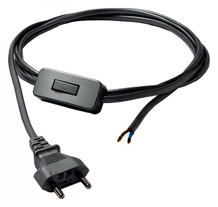 Сетевой провод с выключателем Nowodvorski Cameleon Cable WITH SWITCH BL 8611 | Nowodvorski NVD8611