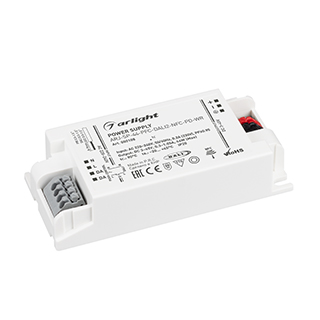 Блок питания ARJ-SP-44-PFC-DALI2-NFC-PD-WR (44W, 3-45V, 0.3-1.05A) (Arlight, IP20 Пластик) | Arlight 050108