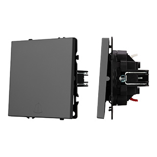 Механизм звонкового выключателя SWT-NOBE-MKR1-SFPL-L-GR (230V, 10A) (Arlight, -) | Arlight 054272