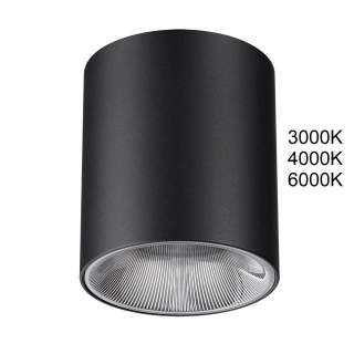 7138/12CL HIGHTECH ODL26 Потолочный светильник черный/металл IP20 LED 12W 960Лм 3000K/4000K/6000K  36° 220-240V BRIM | Odeon Light OL7138/12CL