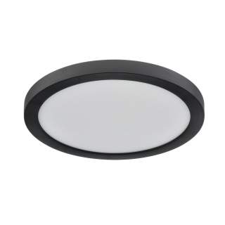 7788/18L MITRA LED SN 000 Светильник пластик/белый/черный LED 18Вт 3000/4000/6500К D225 IP44 CCT/датчик движения NEBULA BLACK | Sonex SN7788/18L