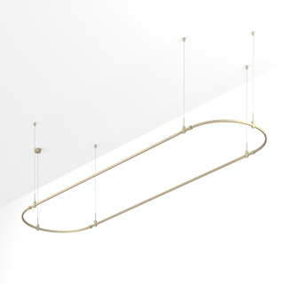 Основание ART-APRIORI-OVAL-HANG-4000x1000 (OG) (Arlight, IP20 Металл) | Arlight 054414