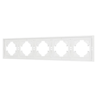 Рамка пластиковая FRM-TENDO-SFPL-5-WH (Arlight, -) | Arlight 054660