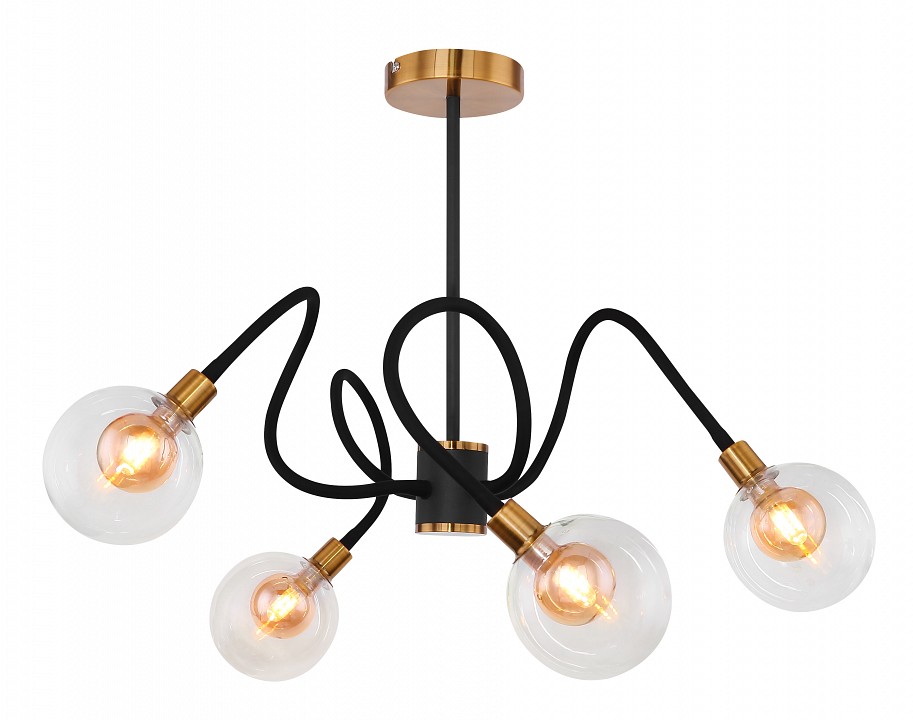 Люстра на штанге Globo Eddy 56010-4 | Globo GB56010-4