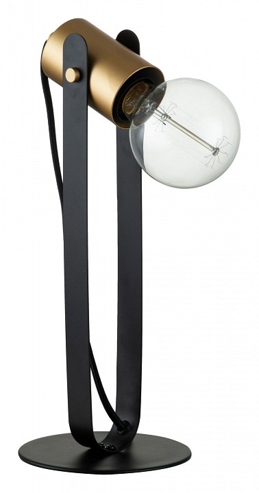 Настольная лампа декоративная Indigo Animo 10007/B/1T Black | Indigo INDGV000179