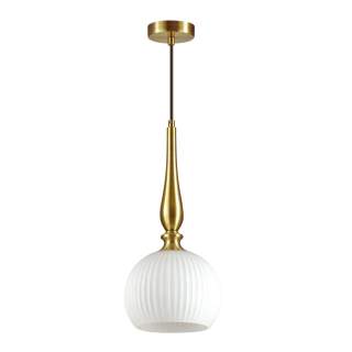 4767/1 PENDANT ODL21 491 белый/бронзовый Подвес E27 60W RUNGA | Odeon Light OL4767/1