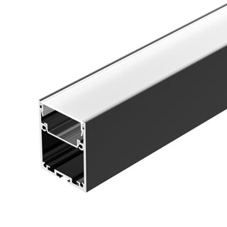 Профиль IP-LINE-4050-2000 BLACK (Arlight, Алюминий) | Arlight 053898