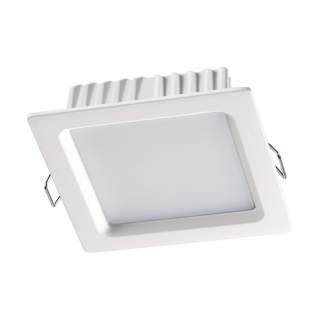 358032 SPOT NT19 302 белый Встраиваемый светильник IP20 LED 4100К 7W 220V LUNA | Novotech NT358032