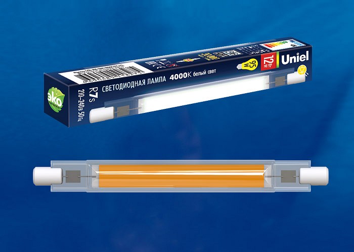 Лампа светодиодная Uniel LED-J118 R7s 12Вт 4000K UL-00005060 | Uniel ULUL_00005060