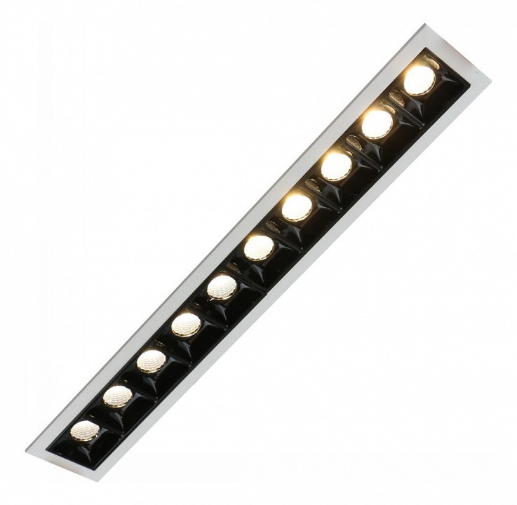 Встраиваемый светильник Arte Lamp Grill A3153PL-10BK | Arte Lamp ARA3153PL_10BK
