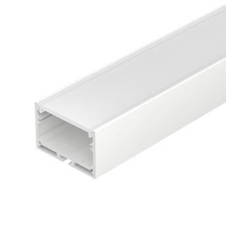 Профиль с экраном SL-LINE-4932-2500 WHITE+OPAL (Arlight, Алюминий) | Arlight 036304