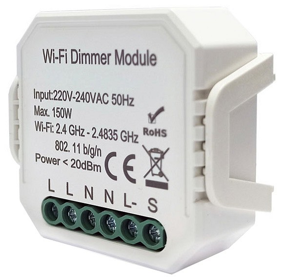 Контроллер-диммер Wi-Fi для смартфонов и планшетов Denkirs Relay RL1003-DM | Denkirs DKRL1003-DM