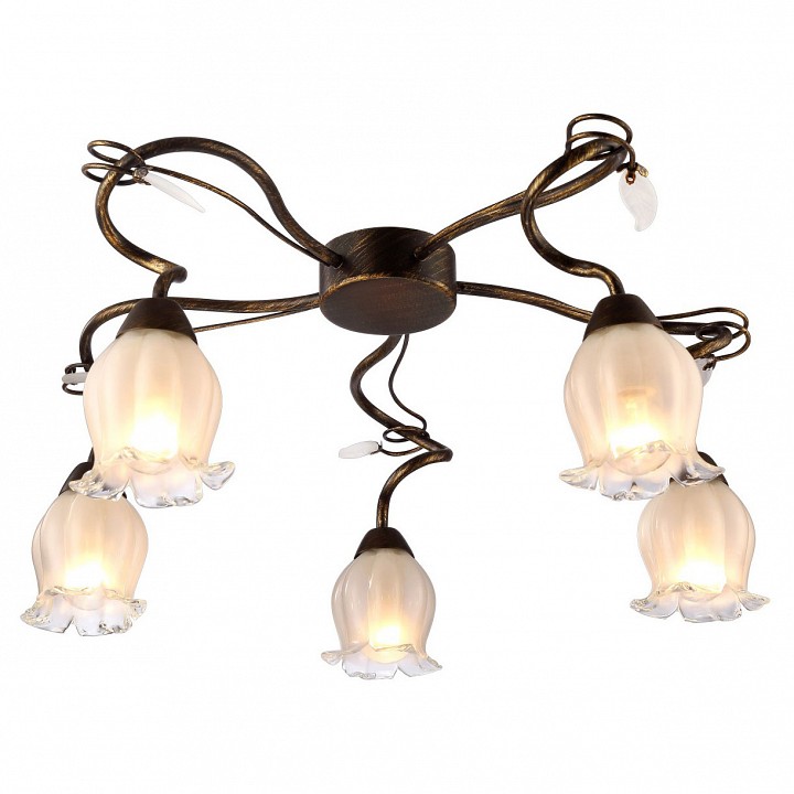 Потолочная люстра Arte Lamp Glamore A7449PL-5BR | Arte Lamp ARA7449PL_5BR