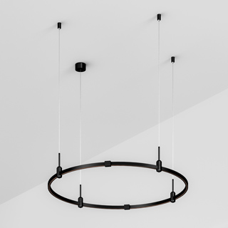 Основание ART-APRIORI-ROUND-HANG-R1000 (BK) (Arlight, IP20 Металл) | Arlight 048489