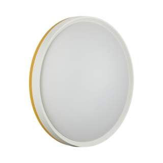 7709/DL COLOR SN 154 Светильник пластик/белый/желтый LED 48Вт 4000К D420 IP43 KEZO YELLOW | Sonex SN7709/DL