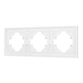 Рамка пластиковая FRM-TENDO-PL-3-WH (Arlight, -) | Arlight 053843