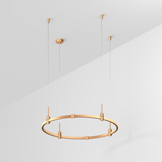 Основание ART-APRIORI-ROUND-HANG-R800 (GD) (Arlight, IP20 Металл) | Arlight 048473