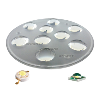 Блок линз 9B3570D (35-70°, 9X LED) (Turlens, -) | Arlight 011527