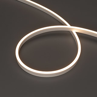 Лента герметичная MOONLIGHT-SIDE-A120-06x12mm 24V Warm3000 (9.6 W/m, IP65, 0,5m, wire x1) (Arlight, Образец) | Arlight 055522