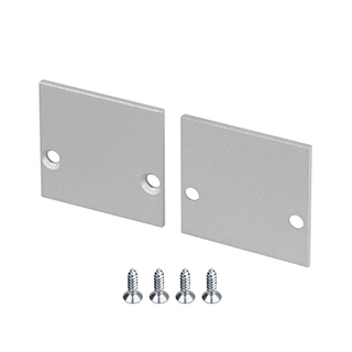 Заглушка LINE-2525 глухая (Arlight, Алюминий) | Arlight 060599