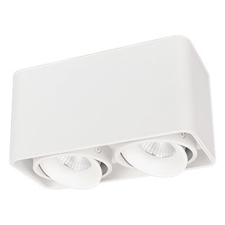 Светильник SP-CUBUS-S195x100-2x8W Warm3000 (WH, 45 deg, 230V) (Arlight, IP20 Металл) | Arlight 036058