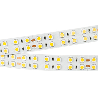 Лента RT 2-5000 24V Warm2700 2x2 (5060, 720 LED, LUX) (Arlight, 34.4 Вт/м, IP20) | Arlight 012443(1)