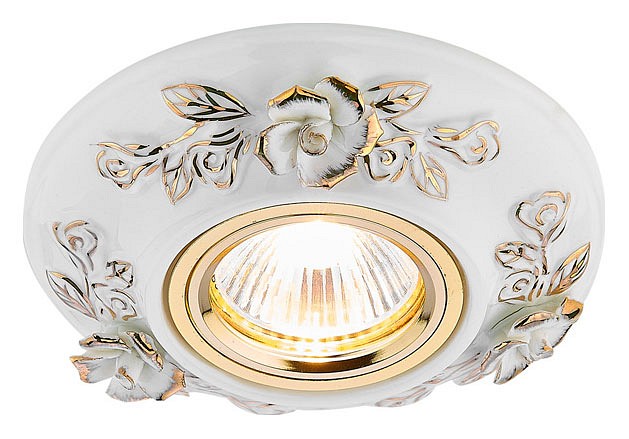 Встраиваемый светильник Ambrella Light Dising D5503 D5503 W/GD | Ambrella Light AMBRD5503WGD