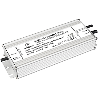 Блок питания ARPV-UH24500-PFC-DALI2-PH (24V, 20.8A, 500W) (Arlight, IP67 Металл, 7 лет) | Arlight 039955