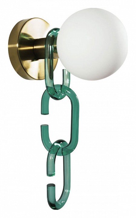 Бра Loft it Chain 10128W Green | Loft it LF10128WGreen