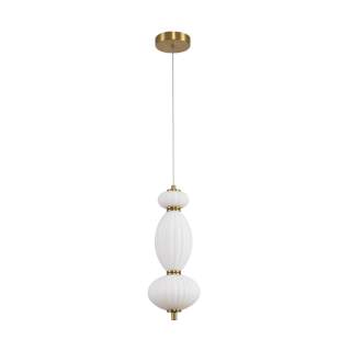 8369/15L LEDIO LN латунь/белый, металл/стекло Подвес LED 15W 3000/4000/6000K 220V LIALDA | Lumion LN8369/15L