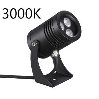 6648/6WA3 NATURE ODL25 725 черный/металл Фасадный поворотный светильник на 360° IP67 LED CREE 6W 3000K AC85-265V STIMA | Odeon Light OL6648/6WA3