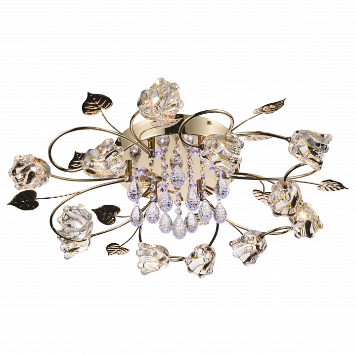 Потолочная люстра Arte Lamp Fioraia A3116PL-12GO | Arte Lamp ARA3116PL_12GO