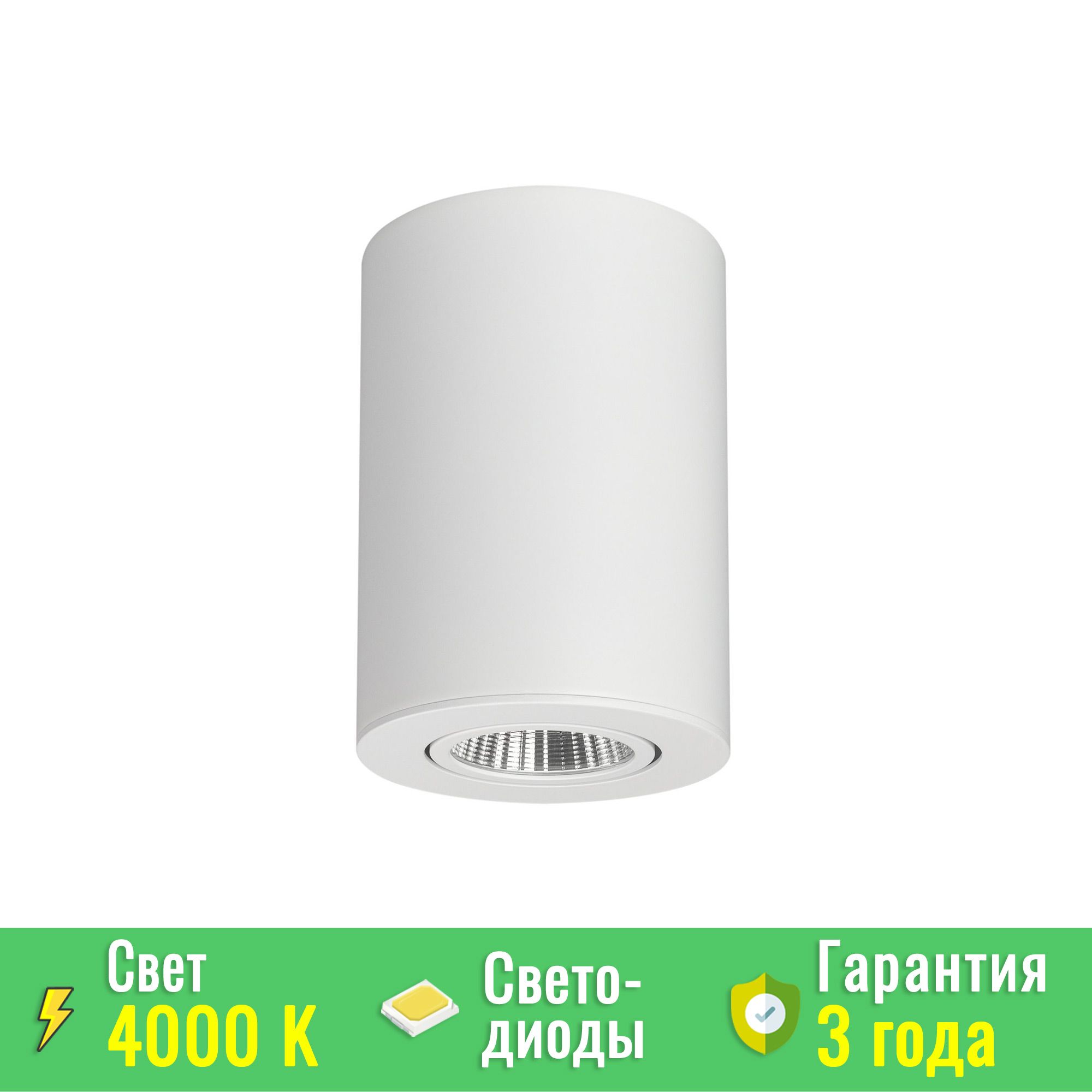 Светильник SP-FOCUS-R90-9W Day White (Arlight, IP20 Металл) Arlight 021424